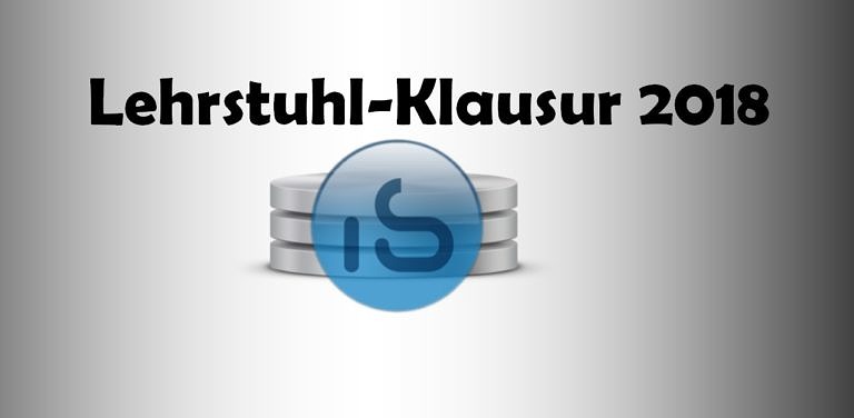 Lehrstuhlmitarbeiter gehen in Klausur
