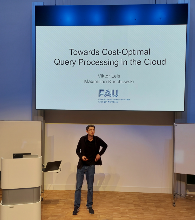 Keynote von Prof. Viktor Leis beim Frühjahrssymposium der Fachgruppe Datenbanken